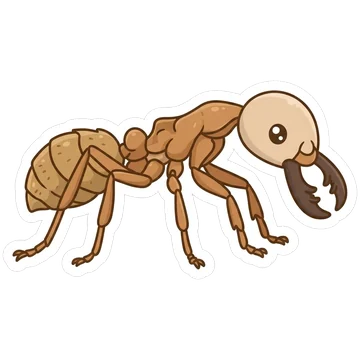 Sticker of Army ant