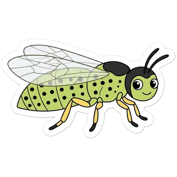 Sticker of Gooseberry sawfly