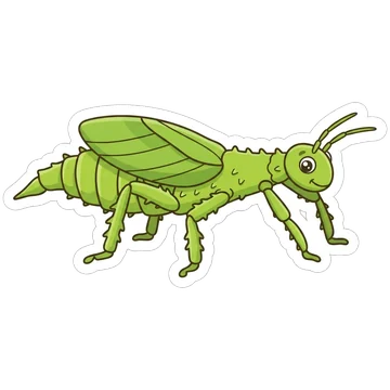 Sticker of Jungle nymph