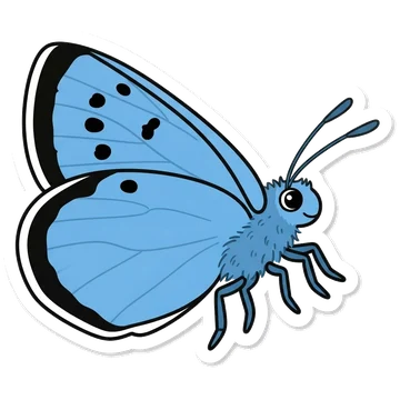 Sticker of Large blue
