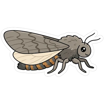 Sticker of Pine processionary