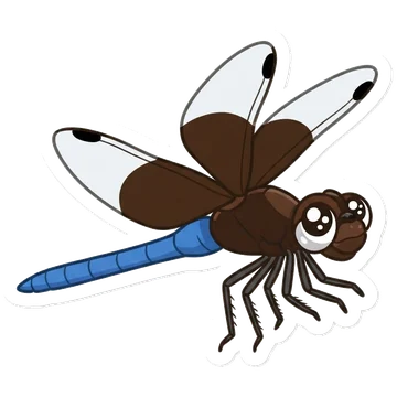 Sticker of Widow skimmer